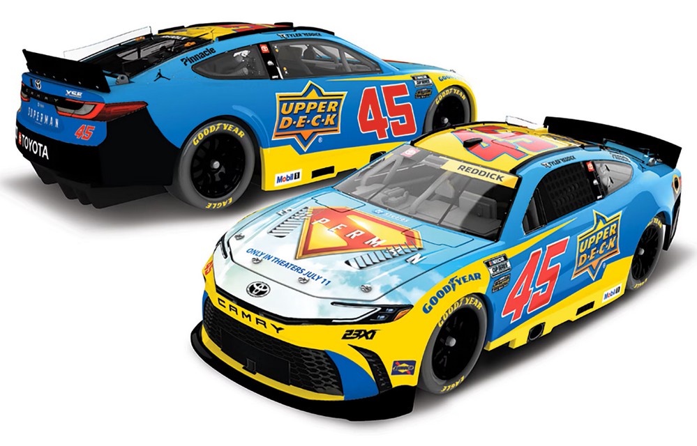 2025 Tyler Reddick #45 Upper Deck "Superman" 1/24 Diecast