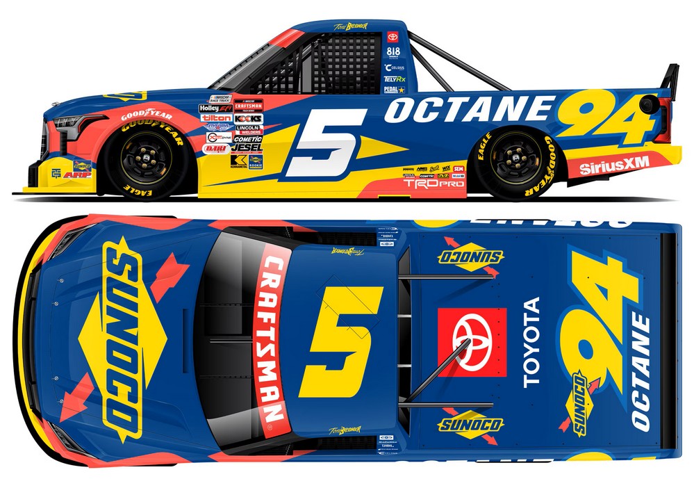2025 Toni Breidinger #5 Sunoco Truck 1/64 Diecast