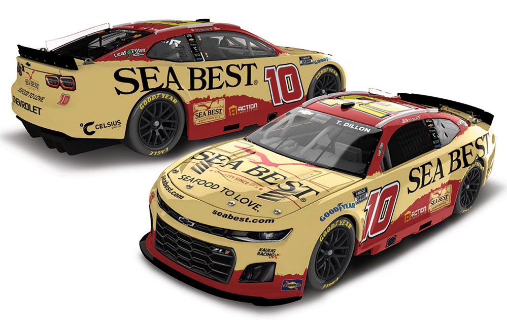 2025 Ty Dillon #10 Sea Best 1/24 Diecast