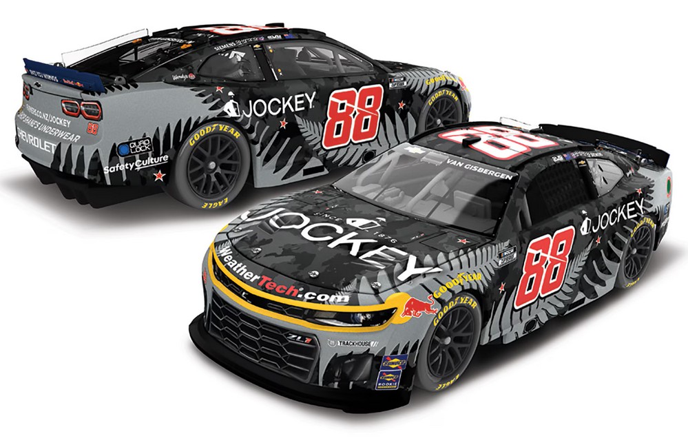 2025 Shane Van Gisbergen #88 Jockey New Zealand 1/24 Diecast