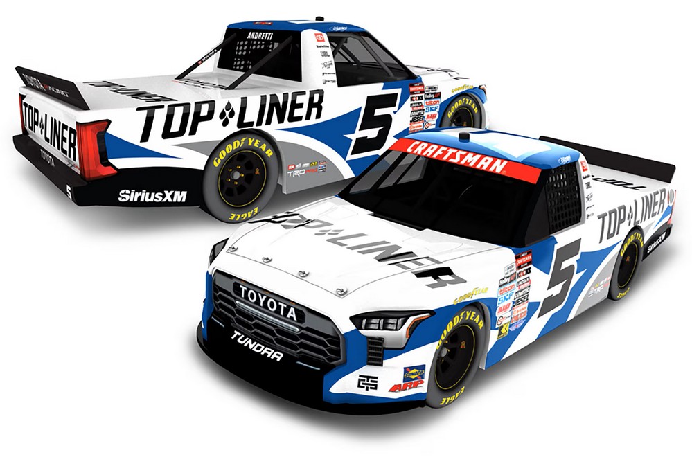 2026 Adam Andretti #5 Top Liner Truck 1/64 Diecast