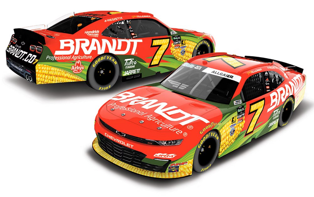 2026 Justin Allgaier #7 BRANDT 1/24 Diecast