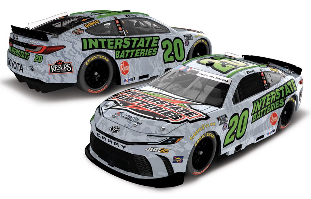 2026 Christopher Bell #20 Interstate Batteries Salutes 1/64 Diecast