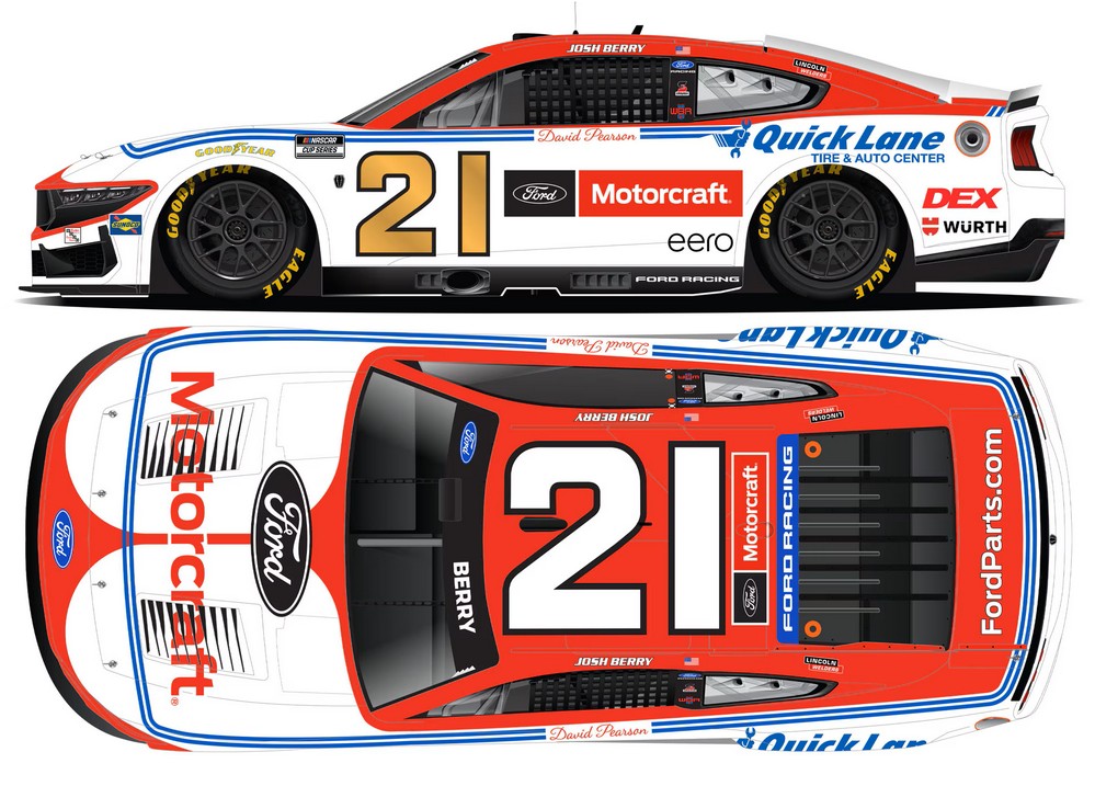 2026 Josh Berry #21 Motorcraft / 1976 50th Anniversary 1/64 Diecast