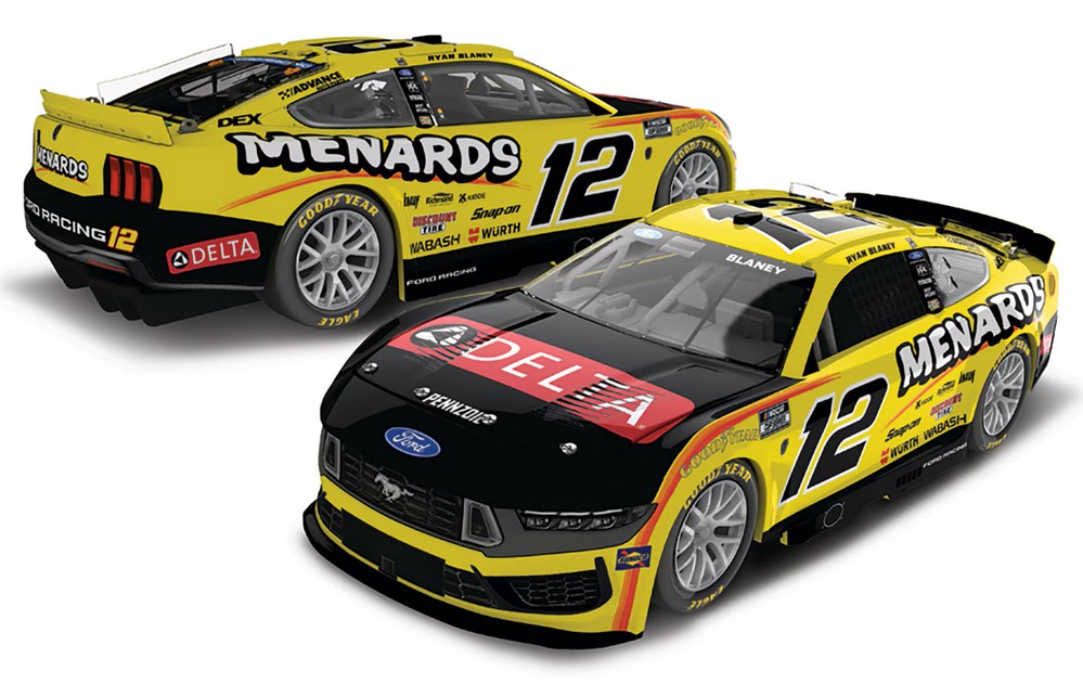 2026 Ryan Blaney #12 Menards / Delta 1/64 Diecast