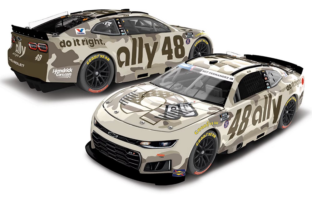 2026 Alex Bowman #48 ally Patriotic 1/64 Diecast