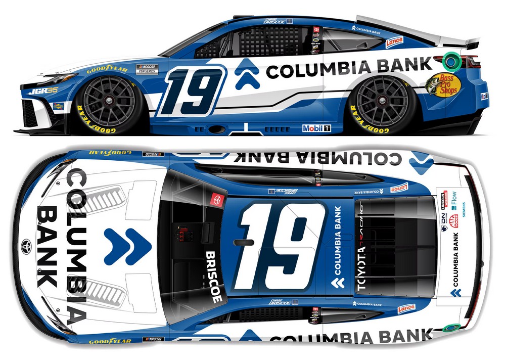 2026 Chase Briscoe #19 Columbia Bank 1/64 Diecast