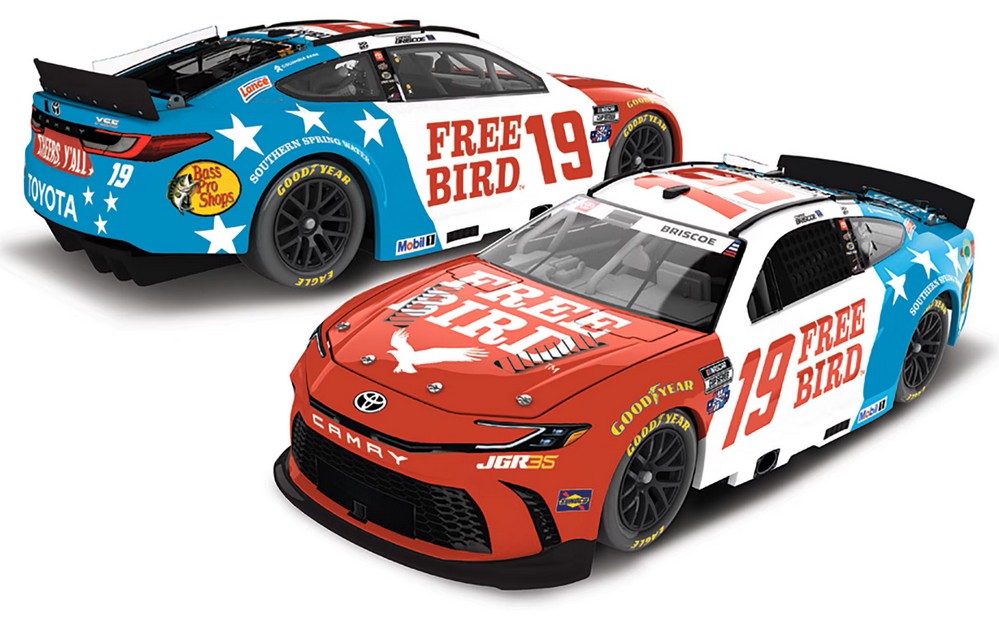2026 Chase Briscoe #19 Free Bird Patriotic 1/24 Diecast