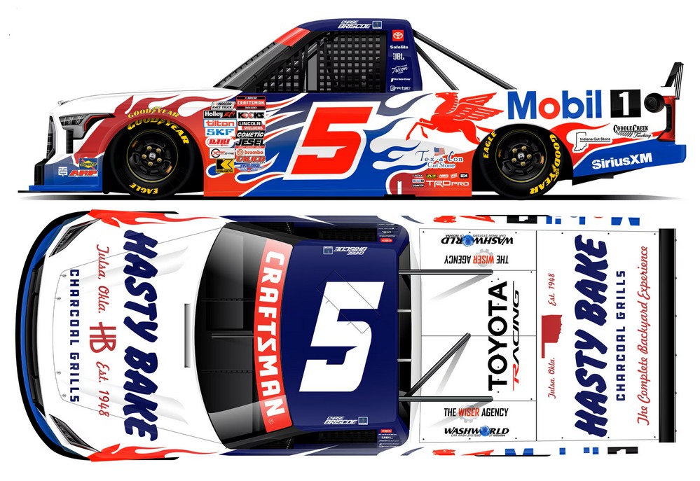 2026 Chase Briscoe #5 Mobil 1 / Hasty Bake Truck 1/24 Diecast
