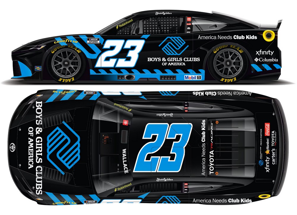 2026 Bubba Wallace #23 Boys & Girls Clubs of America 1/24 Diecast