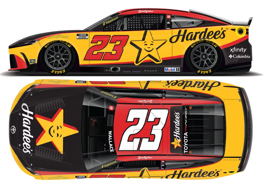 2026 Bubba Wallace #23 Hardee's 1/24 Diecast