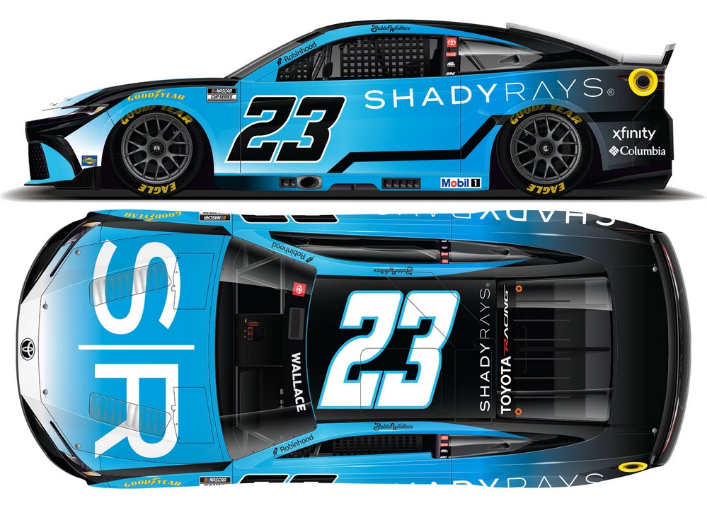 2026 Bubba Wallace #23 Shady Rays 1/24 Diecast