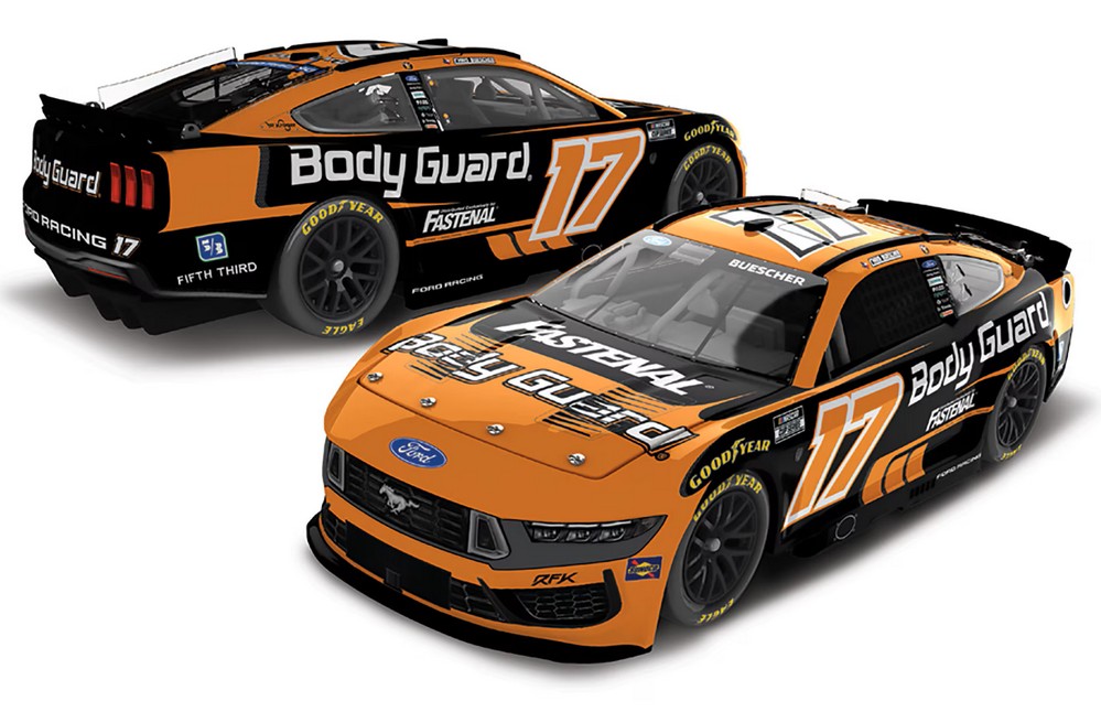 2026 Chris Buescher #17 Body Guard 1/64 Diecast