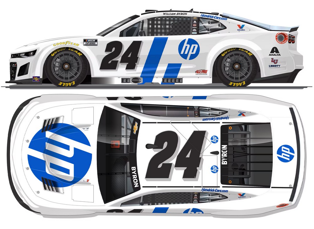 2026 William Byron #24 hp NASCAR 1/24 Diecast