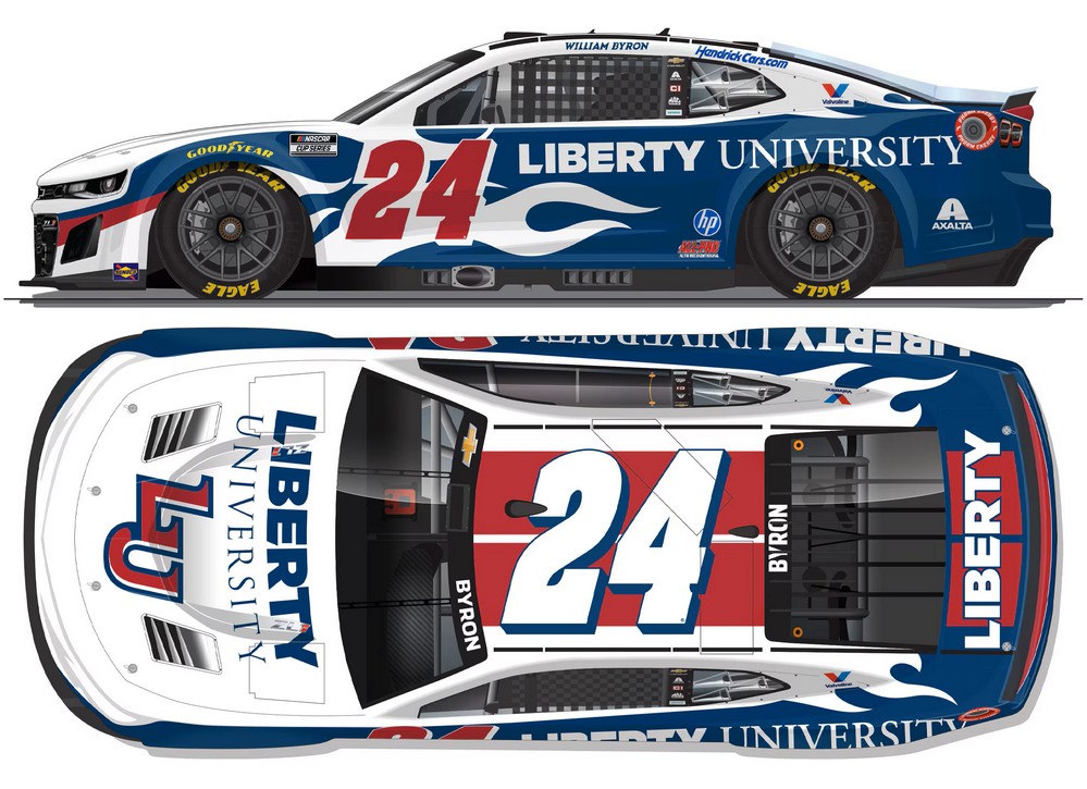 2026 William Byron #24 Liberty University 1/24 Diecast