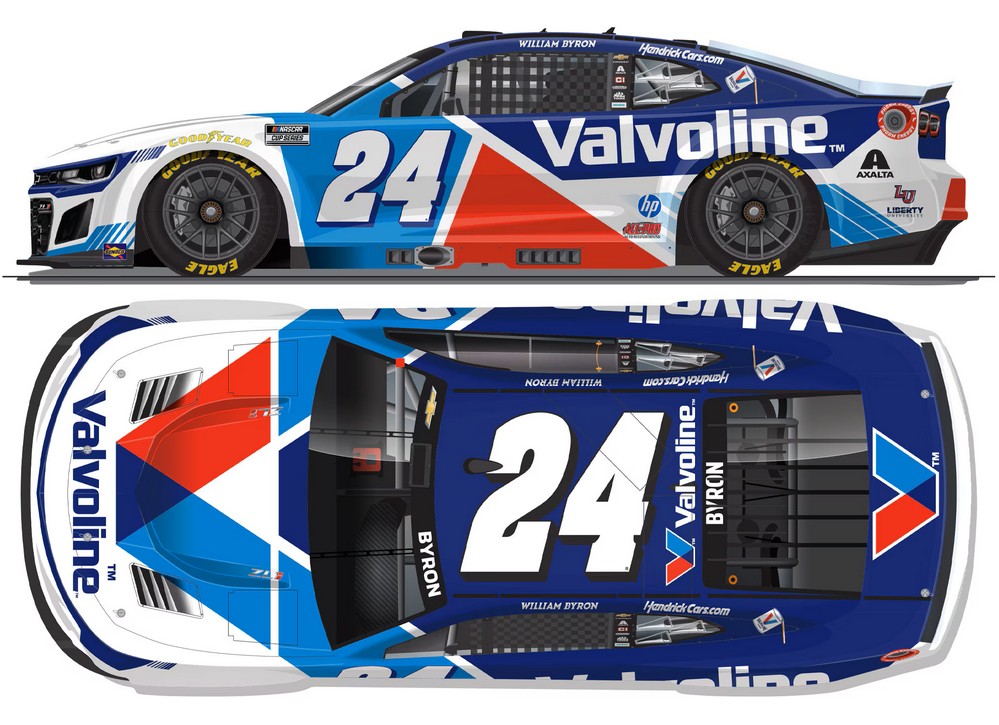 2026 William Byron #24 Valvoline 1/24 Diecast