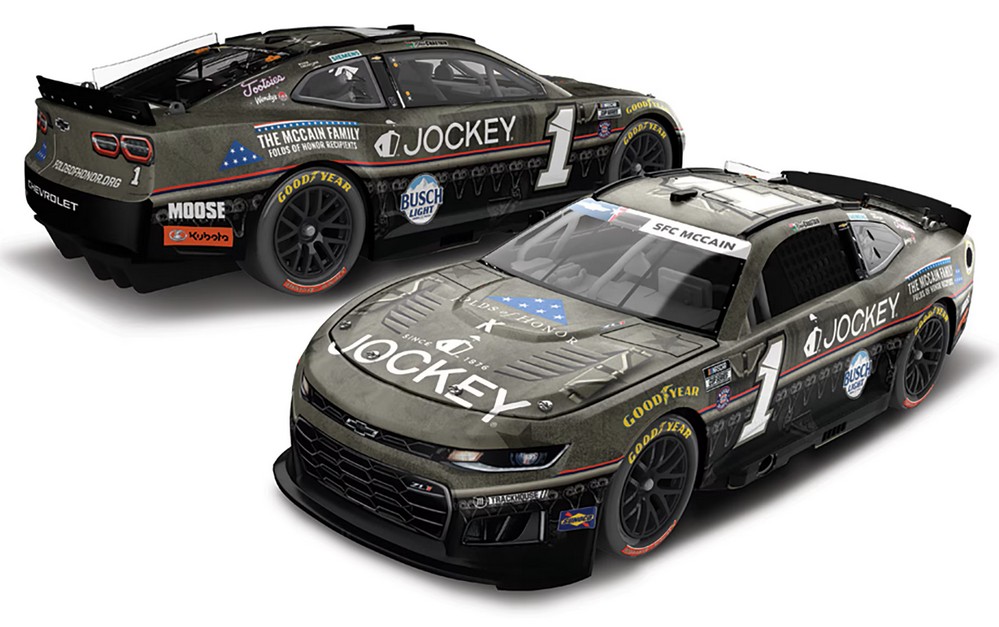2026 Ross Chastain #1 Jockey Folds of Honor 1/64 Diecast