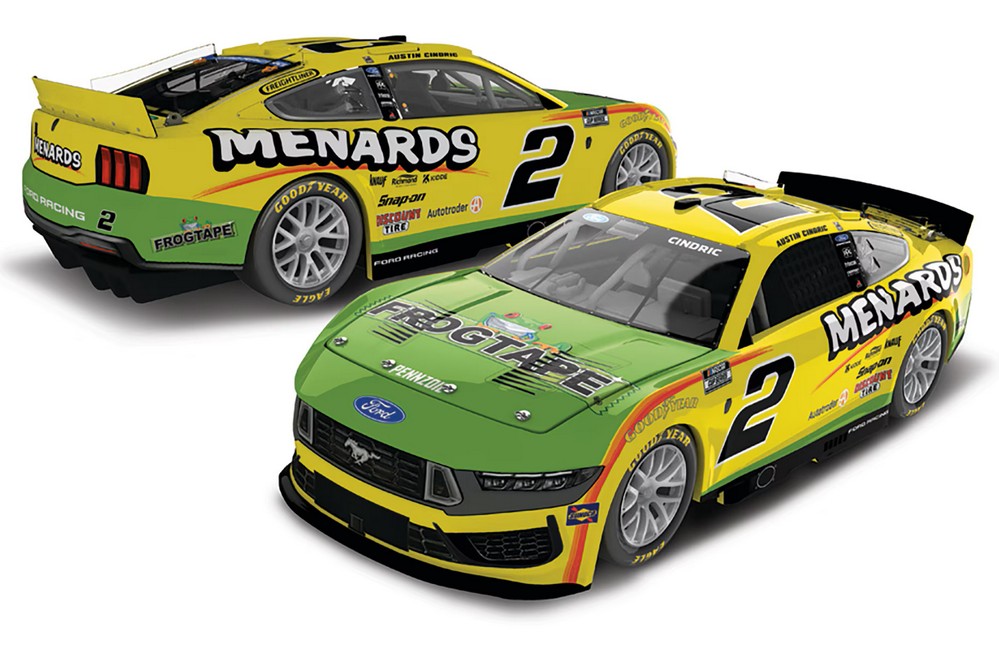 2026 Austin Cindric #2 Menards / FrogTape 1/64 Diecast