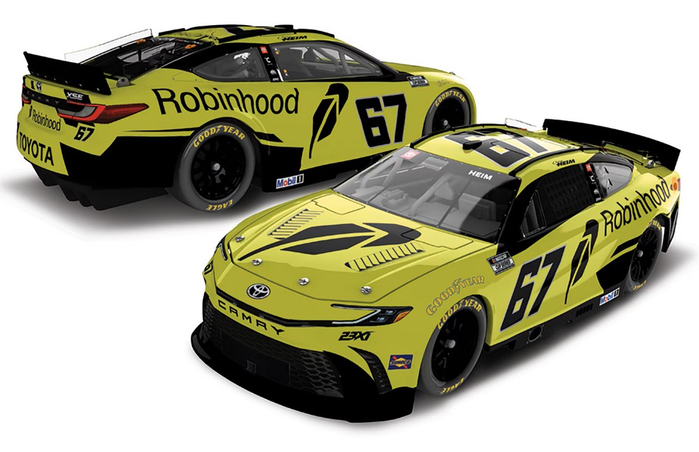2026 Corey Heim #67 Robinhood 1/24 Diecast