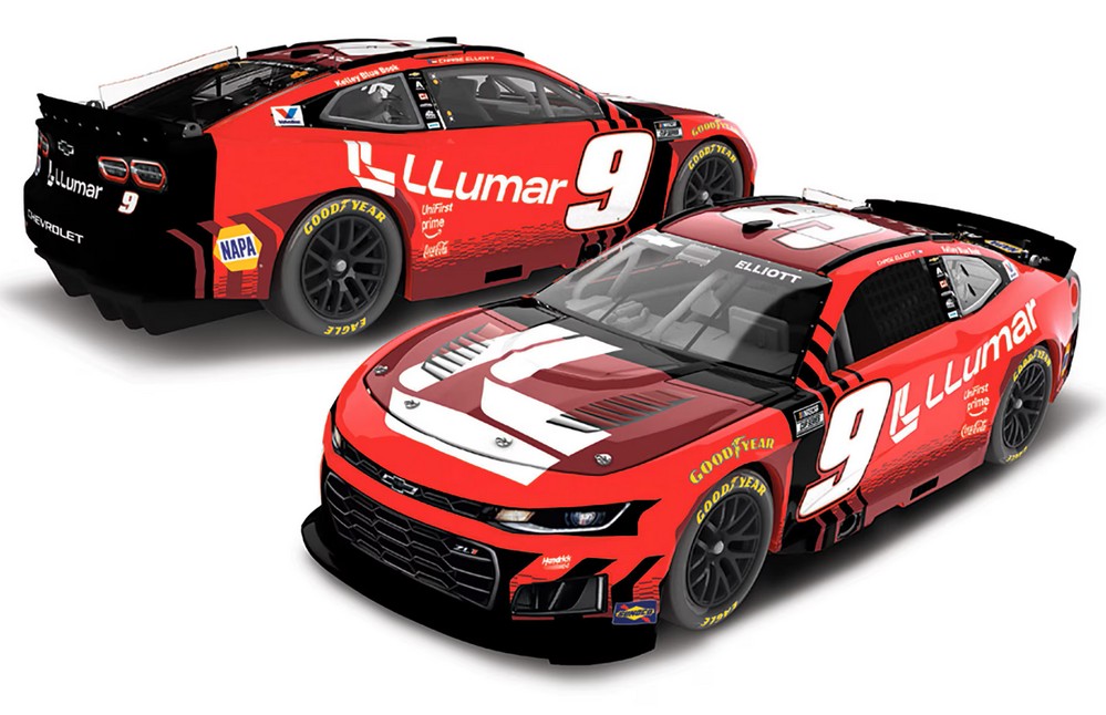 2026 Chase Elliott #9 Llumar 1/24 Diecast