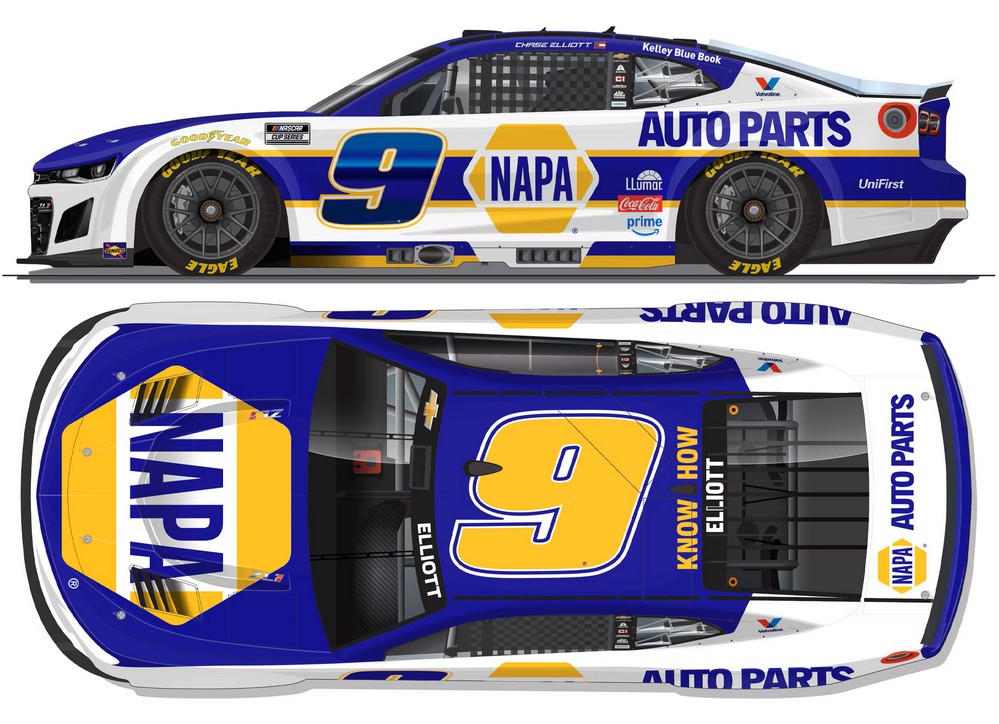 2026 Chase Elliott #9 NAPA Auto Parts 1/64 Diecast