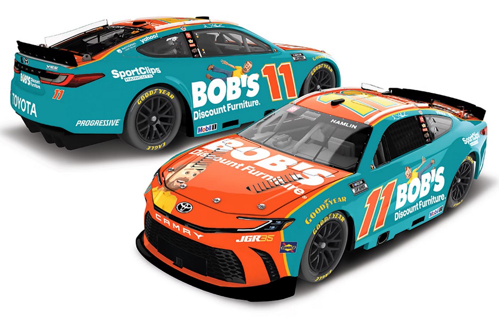 2026 Denny Hamlin #11 Bob's Discount Furniture 1/24 Diecast
