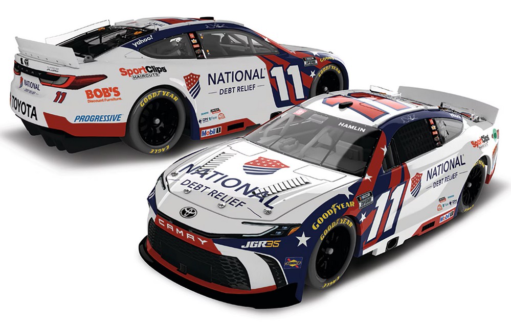 2026 Denny Hamlin #11 National Debt Relief 1/64 Diecast