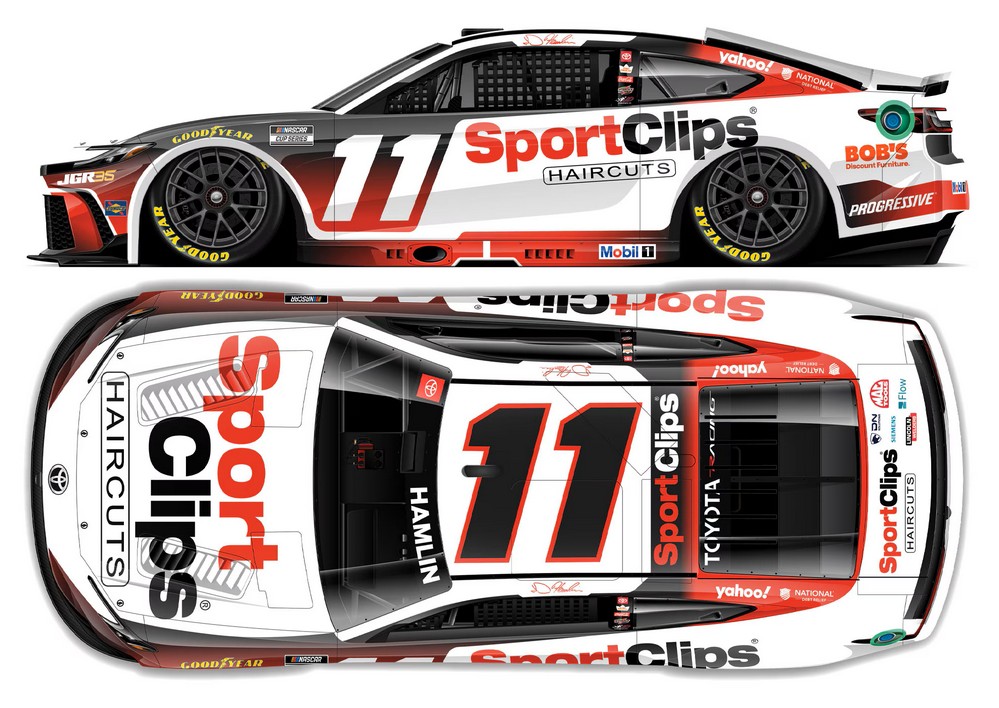2026 Denny Hamlin #11 Sport Clips 1/24 Diecast