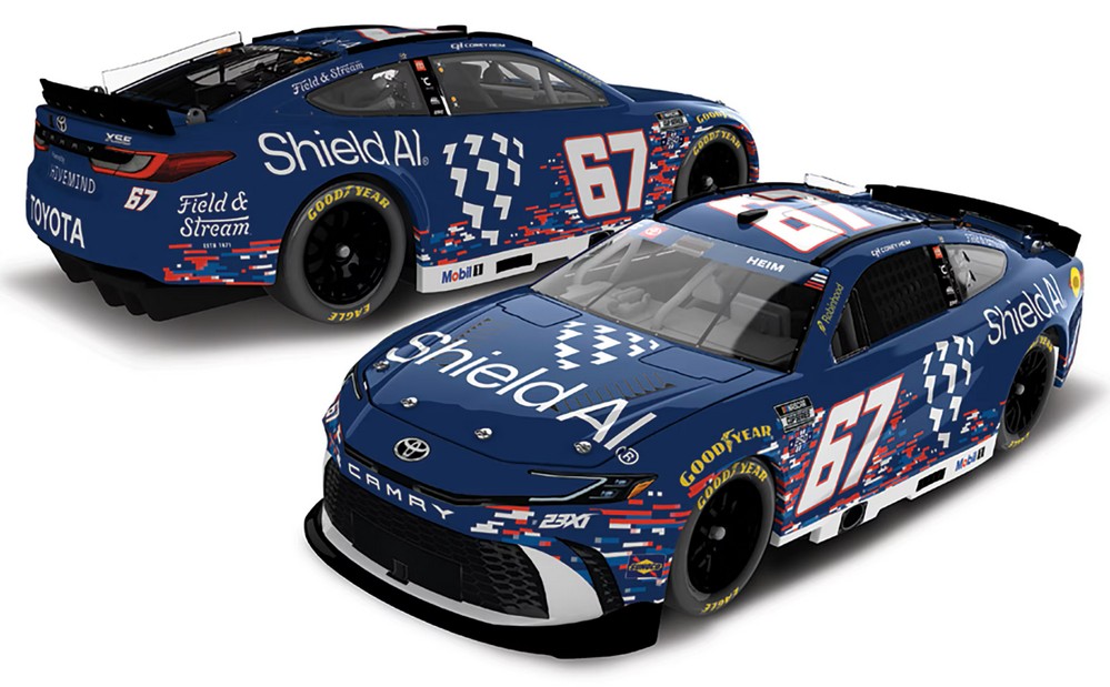 2026 Corey Heim #67 Shield AI 1/64 Diecast