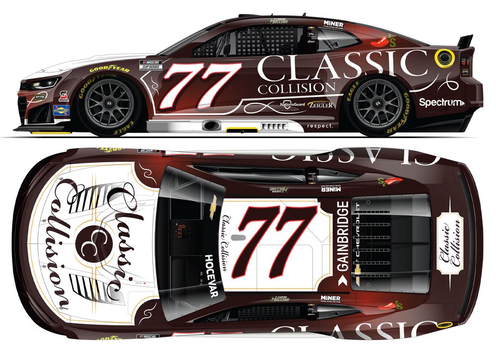2026 Carson Hocevar #77 Classic Collision 1/64 Diecast