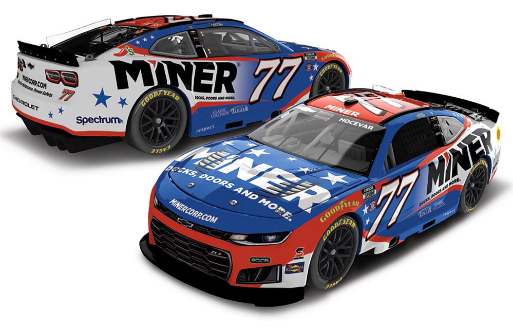 2026 Carson Hocevar #77 Miner Fan Vote 1/64 Diecast
