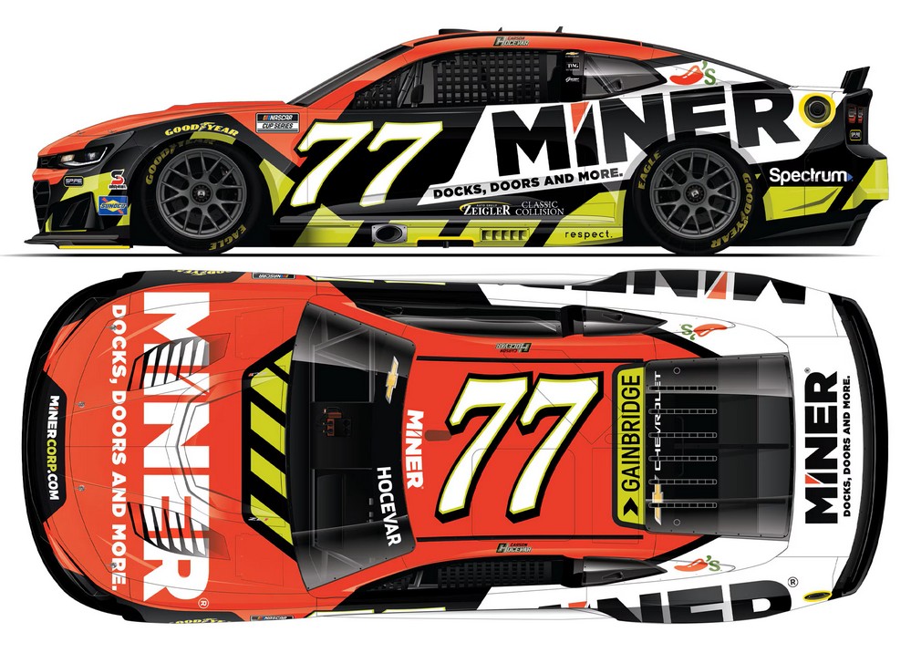 2026 Carson Hocevar #77 Miner 1/24 Diecast