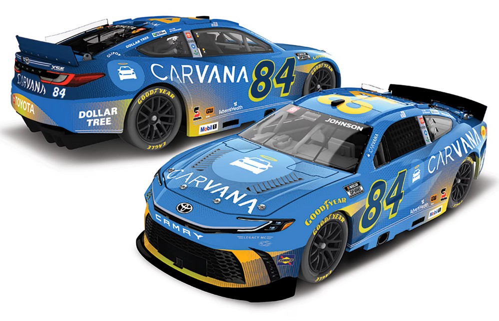 2026 Jimmie Johnson #84 Carvana 1/24 Diecast
