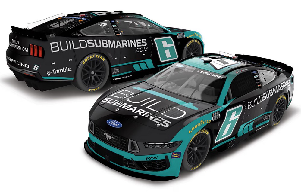 2026 Brad Keselowski #6 BuildSubmarines.com 1/24 Diecast