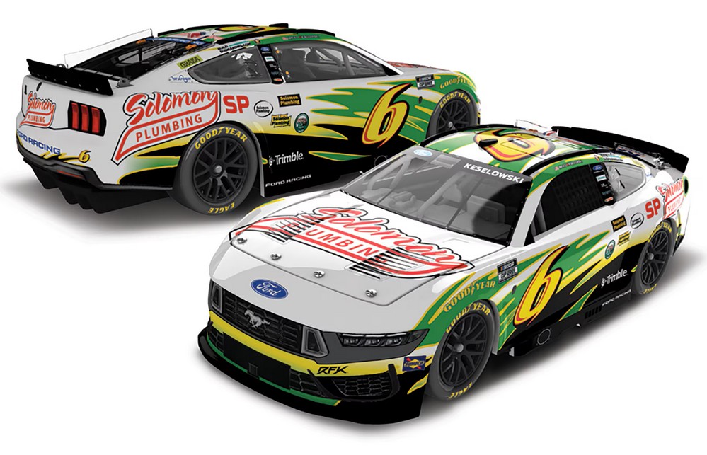 2026 Brad Keselowski #6 Solomon Plumbing - Darlington Throwback 1/64 Diecast