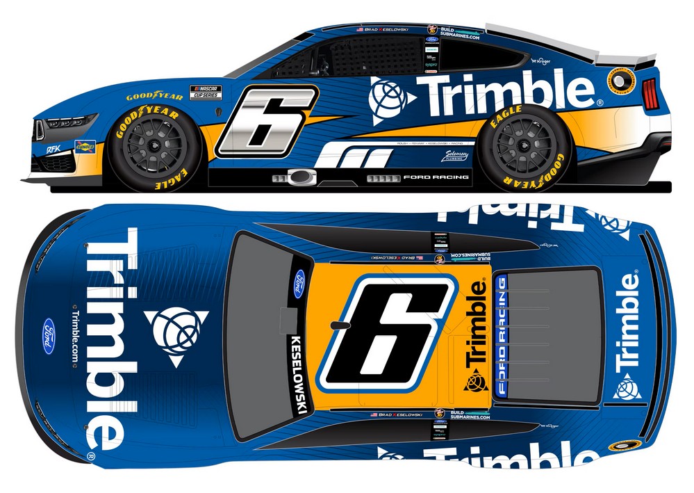 2026 Brad Keselowski #6 Trimble 1/24 Diecast