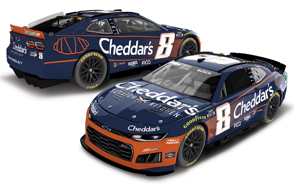 2026 Kyle Busch #8 Cheddar's 1/64 Diecast