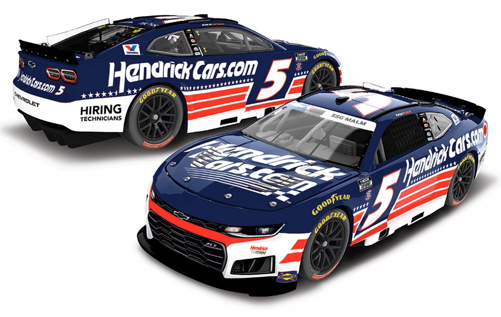 2026 Kyle Larson #5 HendrickCars.com Patriotic 1/24 Diecast