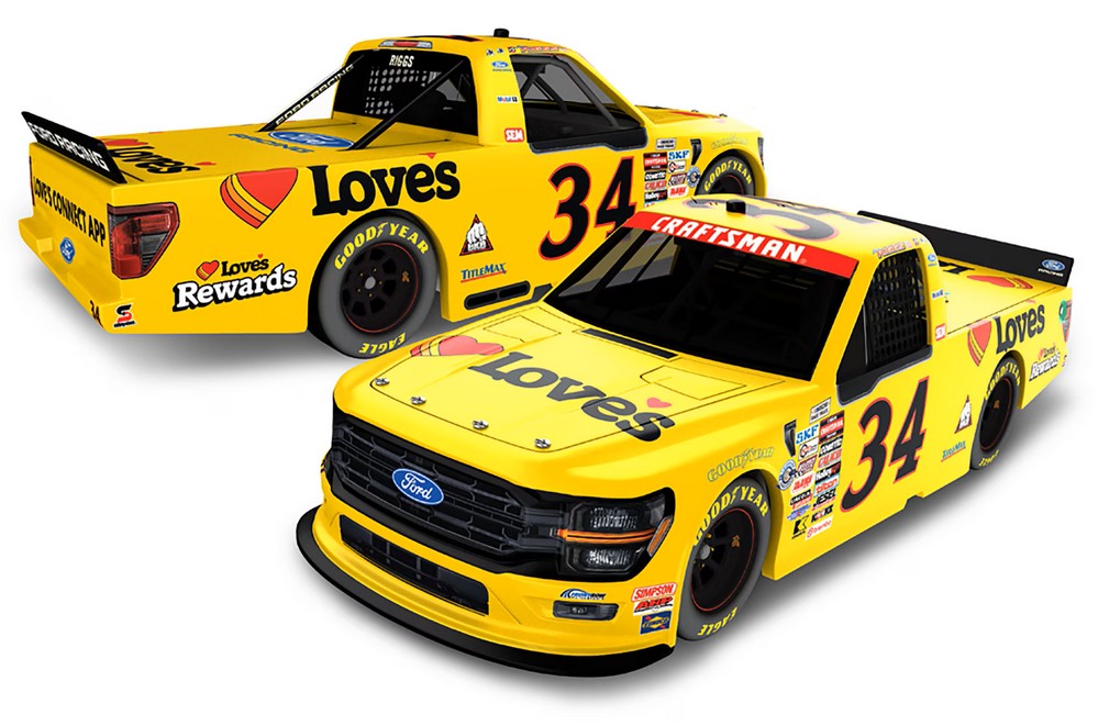 2026 Layne Riggs #34 Love's Truck 1/24 Diecast