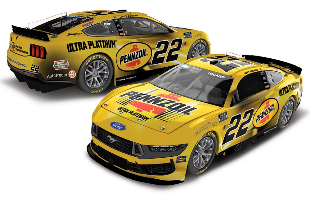2026 Joey Logano #22 Pennzoil 1/24 Diecast