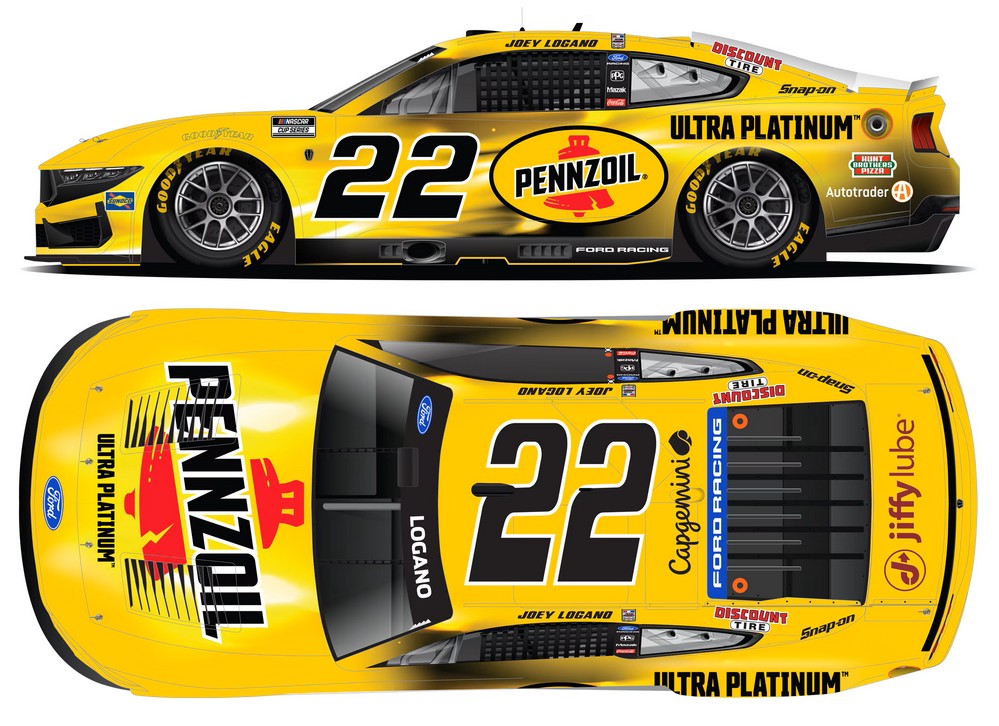 2026 Joey Logano #22 Pennzoil 1/64 Diecast