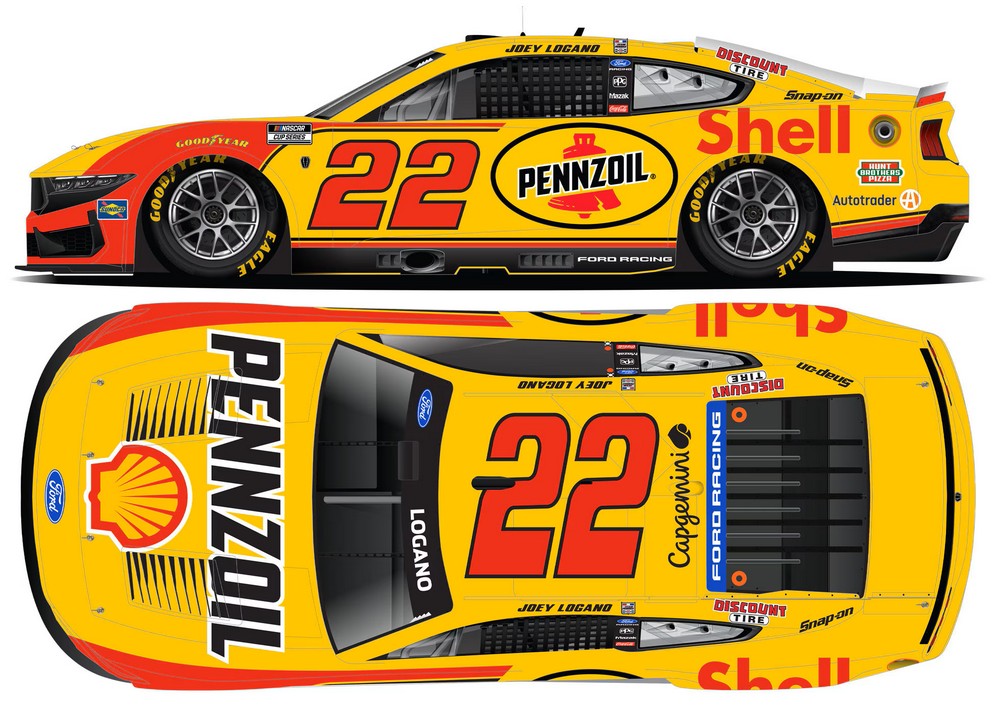 2026 Joey Logano #22 Shell-Pennzoil 1/64 Diecast