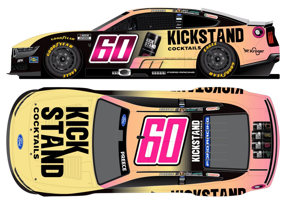 2026 Ryan Preece #60 Kickstand Cocktails 1/24 Diecast