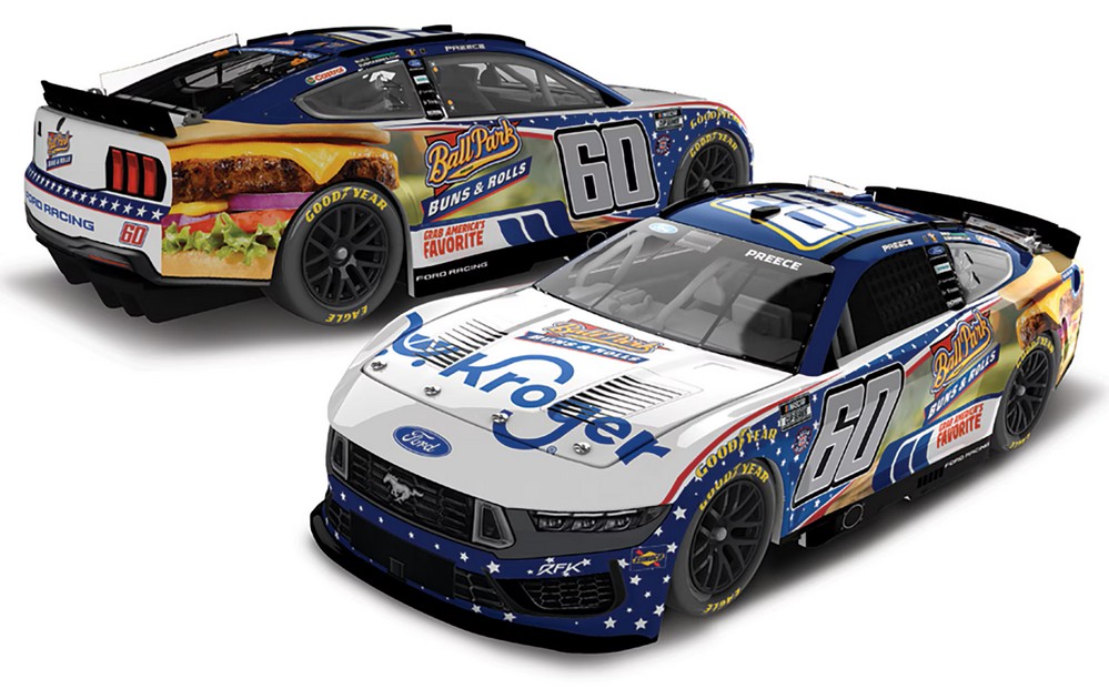2026 Ryan Preece #60 Kroger / Ball Park Buns and Rolls 1/24 Diecast