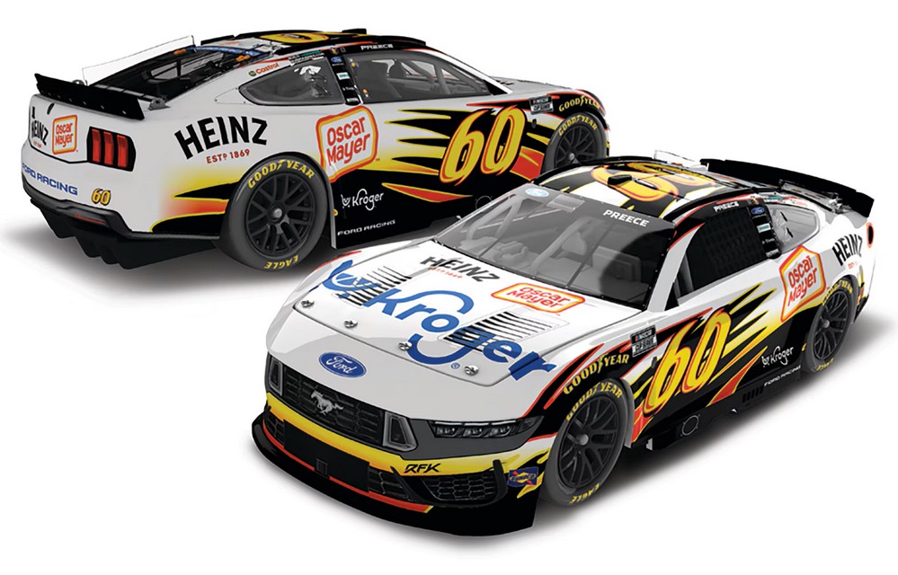 2026 Ryan Preece #60 Kroger / Oscar Mayer - Darlington Throwback 1/64 Diecast