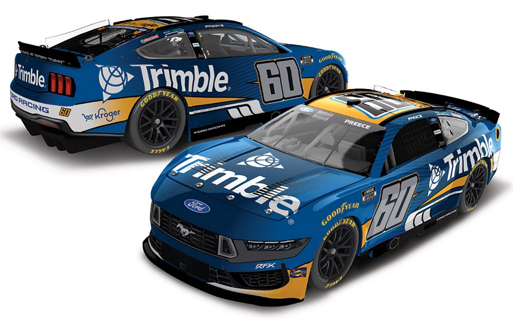 2026 Ryan Preece #60 Trimble 1/24 Diecast