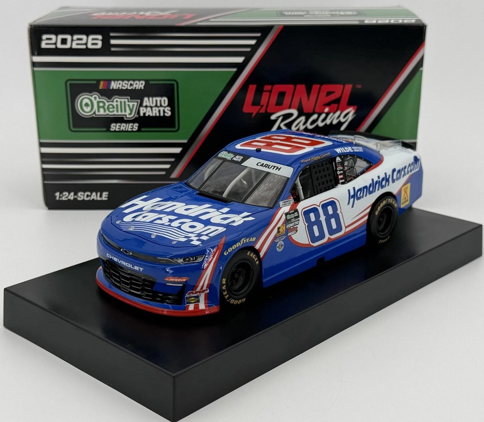2026 Rajah Caruth #88 HendrickCars.com 1/24 Diecast