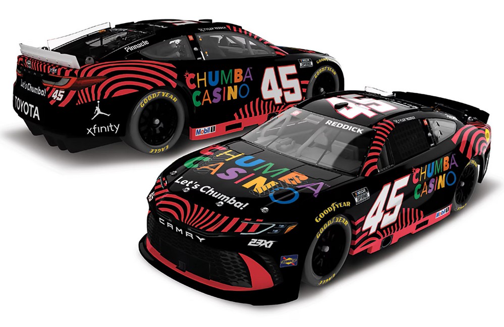 2026 Tyler Reddick #45 Chumba Casino 1/24 Diecast