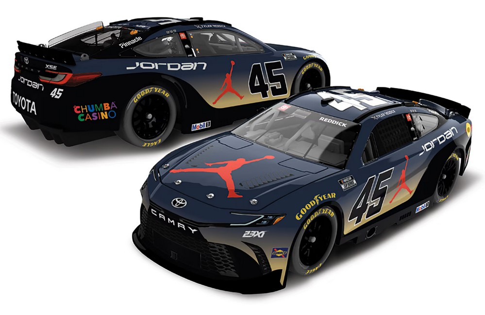 2026 Tyler Reddick #45 Jordan Brand Phoenix 1/24 Diecast