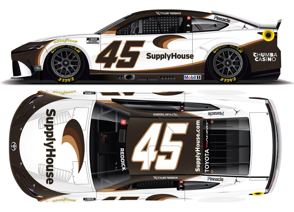 2026 Tyler Reddick #45 Supply House 1/24 Diecast